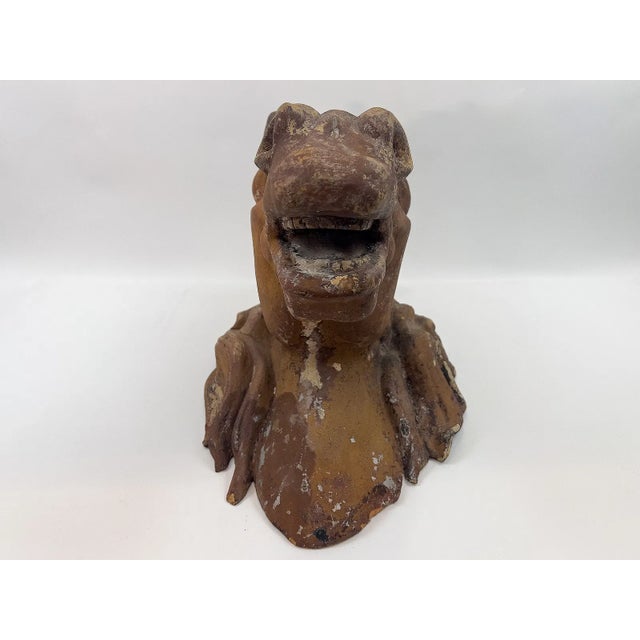 Antique French Butcher's Advertising Trade Sign For Sale In New York - Image 6 of 10