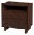 Halmstad 24 in. W Wood Panel 2 Drawer Nightstand with Soft-Closing Drawers, Brown For Sale