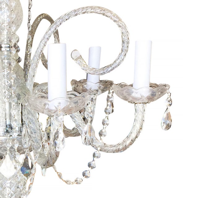 7Arm Electric Candelabra Crystal Table Lamps , Pair Chairish