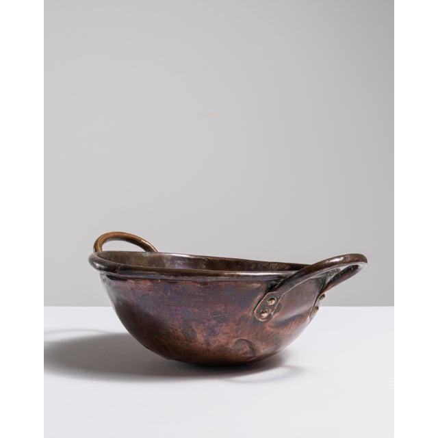 19th Century France Terra Cotta Copper Serving Piece For Sale - Image 15 of 15