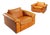 Leather Lounge Chairs, 1970s, Set of 2 For Sale