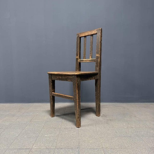 Farmhouse Dining Chair in Wood For Sale - Image 5 of 14