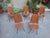 Medea Chairs with Straight Backrests by Vittorio Nobili for Medea, 1950s, Set of 5 For Sale - Image 11 of 11