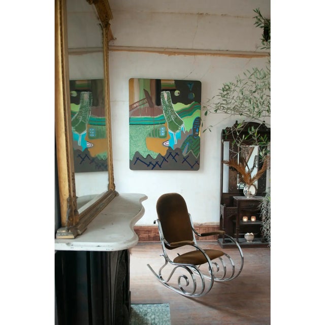 Contemporary Graffiti Pop Art Canvas by Buda Kovács Tamás For Sale In New Orleans - Image 6 of 10