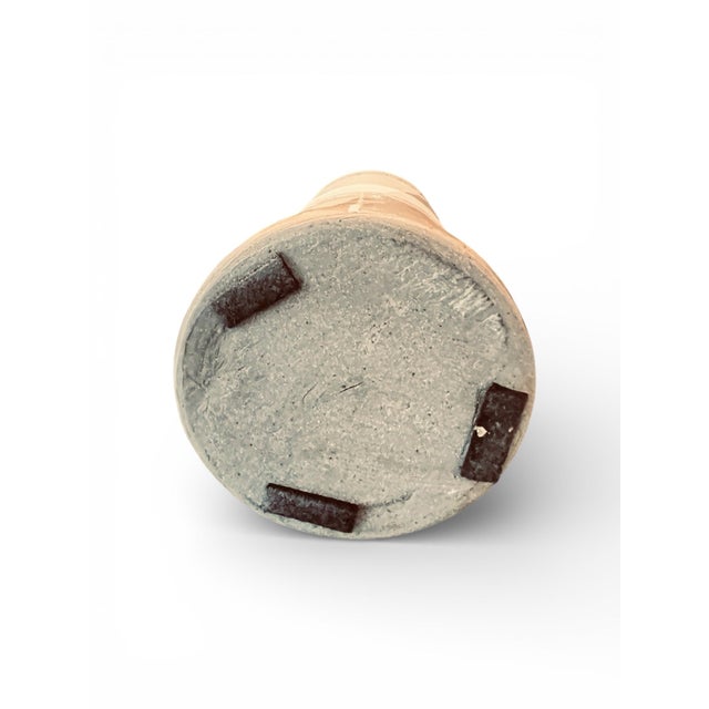 Mid-Century Modern Mid-Century American Studio Stoneware Vase and Vessel Set For Sale - Image 3 of 5