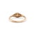 Early 21st Century Luvente 14k Yellow Gold Square Signet Band Ring Size 6.5 For Sale - Image 5 of 7