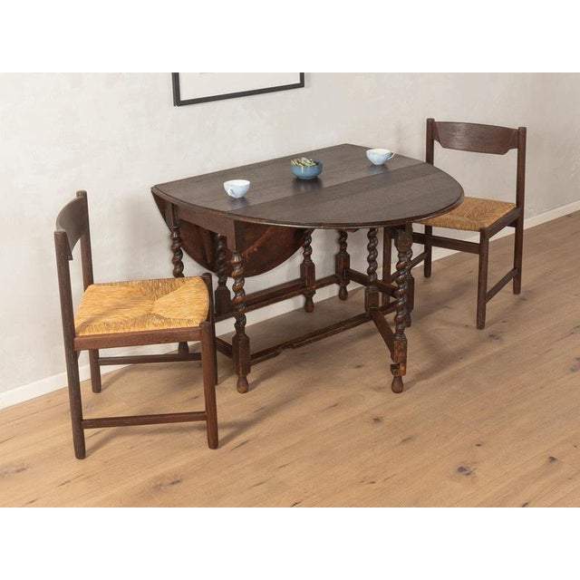 German Gateleg Table, 1920s For Sale - Image 12 of 12