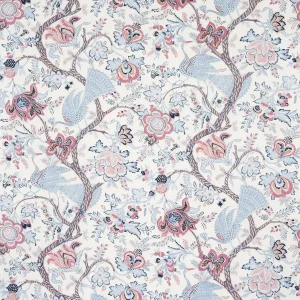 Schumacher Aveline Linen Fabric in Lilac
