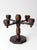 Vintage Spanish Revival Wood Candelabra Five Arm Candle Holder For Sale - Image 12 of 12
