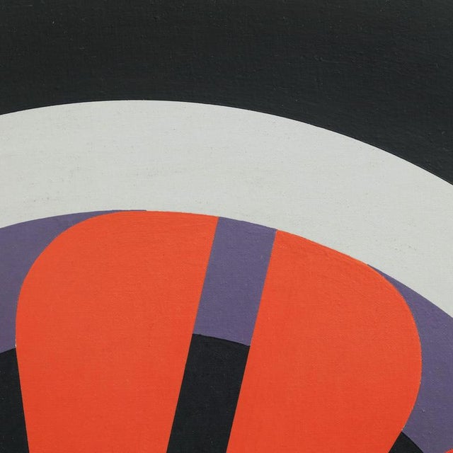 Hans-Albert Walter (1925 Kolberg – 2005 Diepholz) Painting "Untitled," oil on wood, created in 1967, signed and dated on...