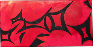 Giorgio Lo Fermo, Ideograms, 2021, Oil on Canvas