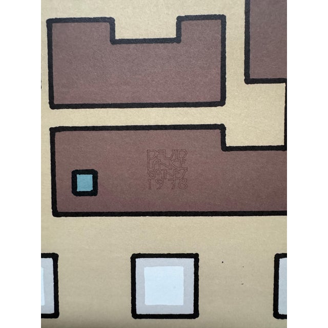 Modern 1978 David Lance Goines "Wilken & Leverett" Lithograph #75 For Sale - Image 3 of 8