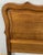 Vintage French Louis XVI Carved Oak Double Bed Headboard For Sale - Image 4 of 8