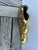1980s Dolbi Cashier Cast Brass Vases -a Pair For Sale In Philadelphia - Image 6 of 12