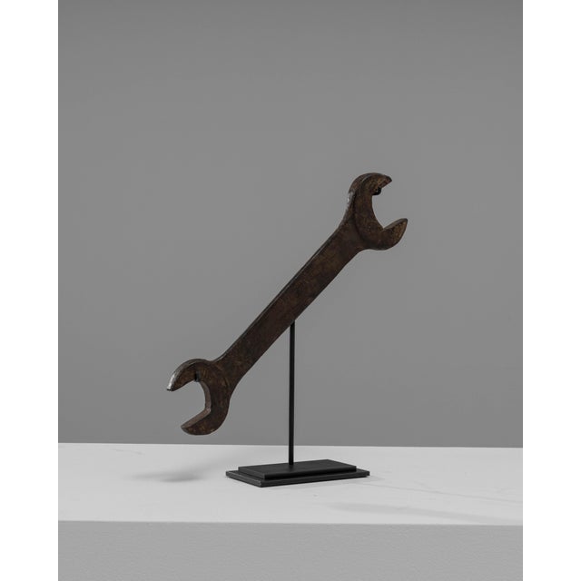 Early 20th Century French Metal Wrench On Stand For Sale - Image 14 of 18