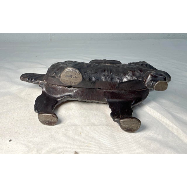Antique Early 1900's Cast Iron St Bernard Dog Pack Still Coin Bank a.c. Williams For Sale - Image 10 of 10