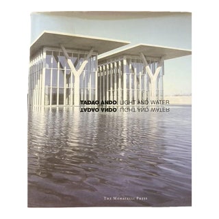 Tadao Ando: Light and Water, Hardcover Art Book For Sale