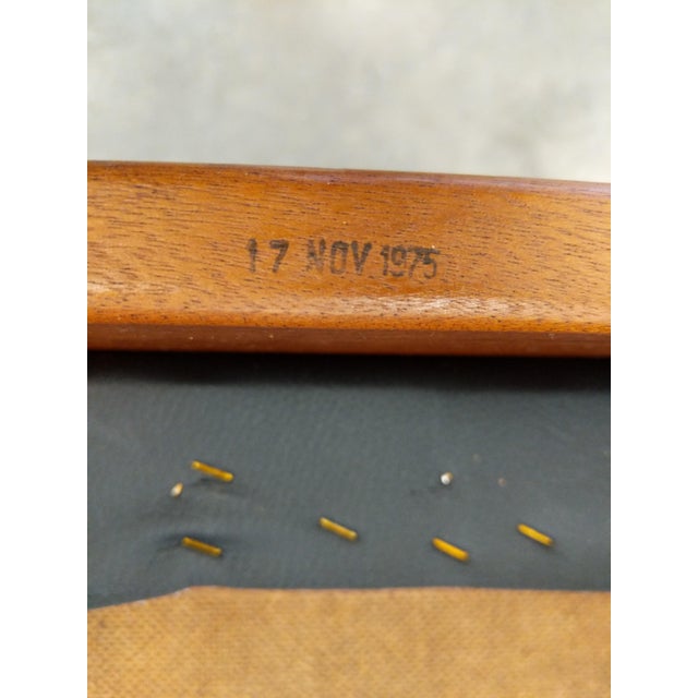 Pair Vintage Mid Century Modern Dining Chairs For Sale In New York - Image 6 of 7