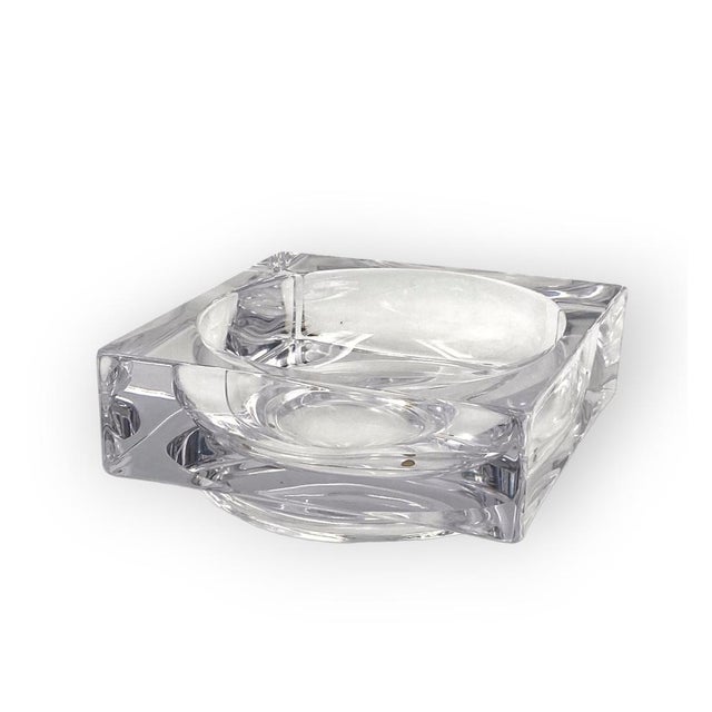 Molded Crystal Ashtray friom Sevres France, 1970s For Sale - Image 14 of 18