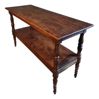 Antique French Console or Serving Table, 1880-1920 For Sale