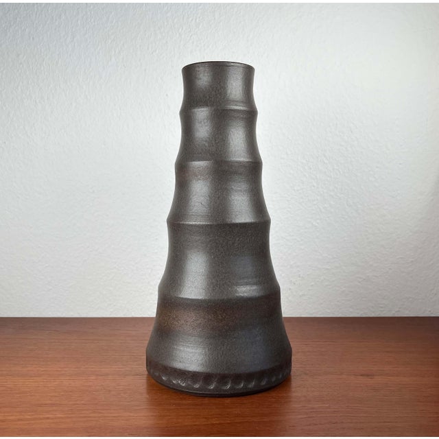 Mid-Century Modern German Studio Pottery Floor Vase from Petra Töpferei, 1960s For Sale - Image 12 of 18