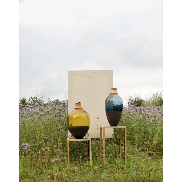 Contemporary Amber TSV4 Stacking Vessel by Pia Wüstenberg For Sale - Image 3 of 5