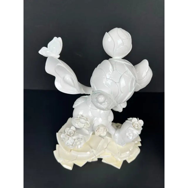 2010s James Jean Mickey & Minnie Mouse 90th Anniversary Porcelain Statues Signed 2018 For Sale - Image 5 of 12