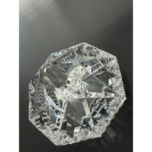 Waterford Crystal Paperweight Clock For Sale In New York - Image 6 of 6