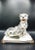 Stunning Italian porcelain snow leopards in excellent condition. Beautifully hand-crafted and painted, this piece makes a...