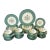 1970s Vintage Hollywood Regency Art Nouveau Lenox Kingsley China Dinnerware - (8) 5 Pc Place Settings - 40 pcs For Sale