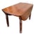 Antique Victorian Walnut Dropleaf Extension Dining Table With 4 Leaves For Sale