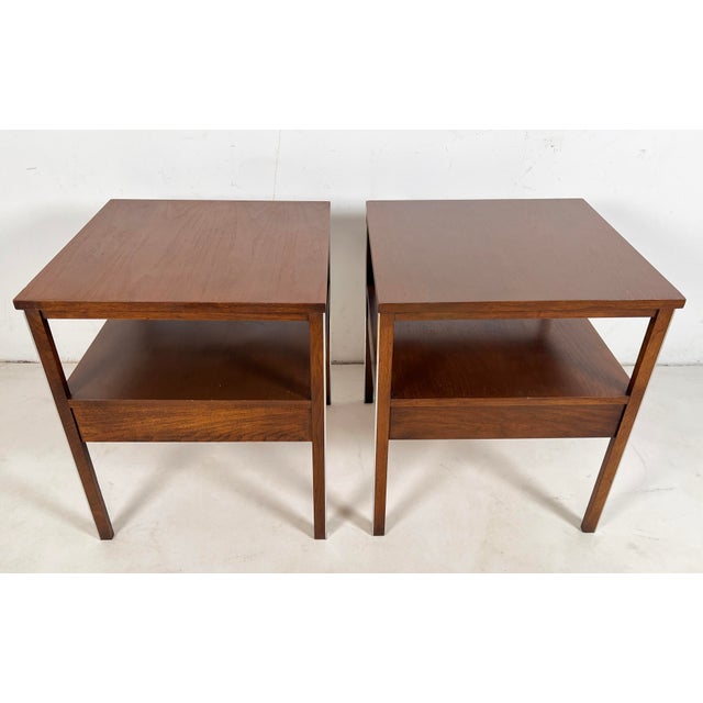 C. 1960s Paul McCobb for Calvin Furniture End Tables - A Pair For Sale - Image 10 of 10