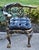 Vtg. Corner Chair Black Lacquer Gilt Chippendale Roundabout For Sale - Image 4 of 16