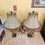 Pair of Vintage Neoclassical Urn Table Lamps With Decorative Fringe Shades For Sale - Image 17 of 18