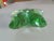 Modern Green Lead Crystal Star Paper Weight For Sale - Image 3 of 4