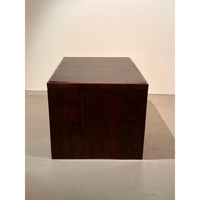 Vintage PJ-BU-02-A Pigeonhole Desk by Pierre Jeanneret, 1950s For Sale - Image 10 of 16