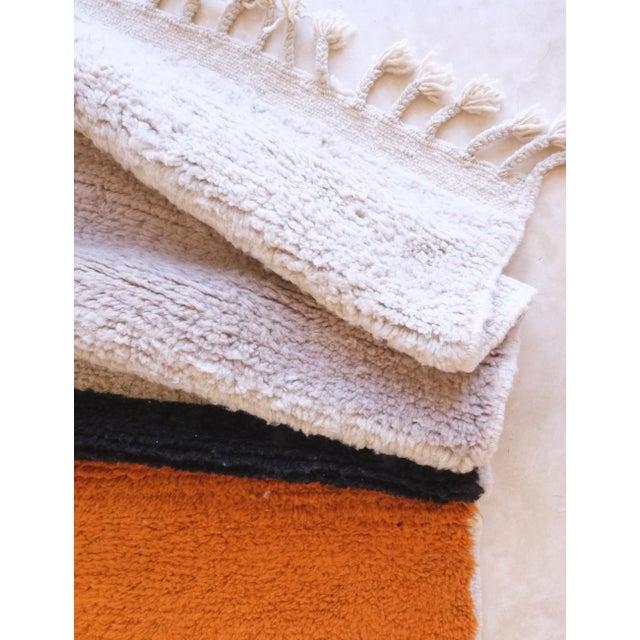Contemporary Moroccan Wool Rug - 8.8 X 7.2 Ft For Sale - Image 4 of 8