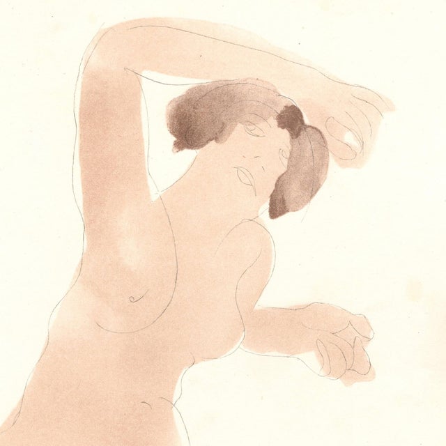 Auguste Rodin, Et le nom de Clara, 1902 Lithograph For Sale - Image 4 of 10