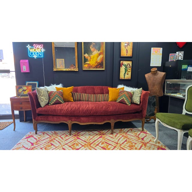 Late 20th Century Tuxedo Sofa | Baker Furniture For Sale - Image 12 of 13