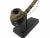 African Early 20th Century Ceremonial Carved Smoking Pipe of the Dinka Tribe Professionally Mounted For Sale - Image 3 of 11