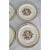 Mid 20th Century Italian Edwin M Knowles China Co. 22k Gold Plates- Set of 6 For Sale In Chicago - Image 6 of 10