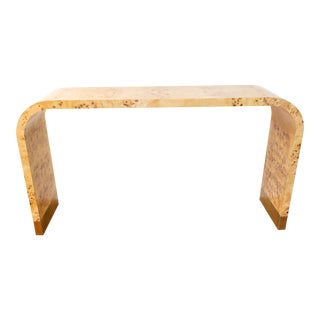 Bungalow 5 Burlwood Emil Console Table For Sale