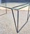 Mid 20th Century MCM Metal and Glass Top Coffee Table Sauze Style For Sale - Image 9 of 12