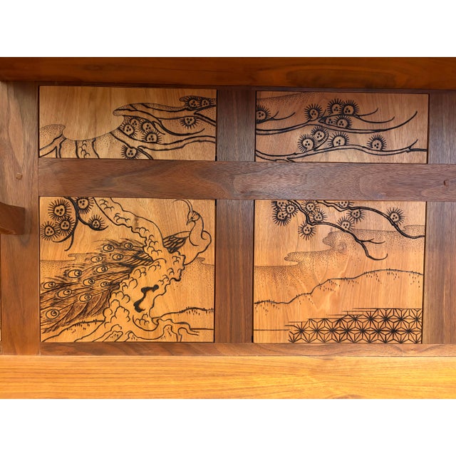 Custom Made Arts and Crafts Sideboard For Sale - Image 10 of 12