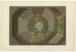 Audsley, Decorative Plate, 1884, Paper