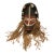 Beautiful Liberian Dan Mask With Cowries and Rope Beard For Sale