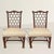 These chairs do not ask to be noticed. They assume you already have. A 19th century English pair in richly figured...