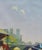 Campaign Urban Antique Oil Painting: Paris Book Market, Ukrainian Artist 110-95 For Sale - Image 3 of 6