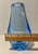 Vintage Murano Goccia Teardrop Art Glass Vase Blue Sommerso Italian 7.75” For Sale In Los Angeles - Image 6 of 6