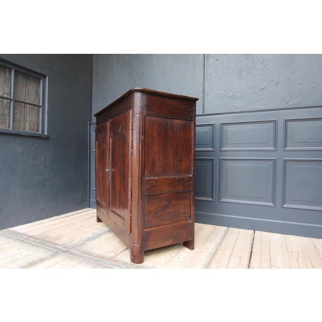 18th Century French Provincial Oak Cabinet For Sale - Image 17 of 18